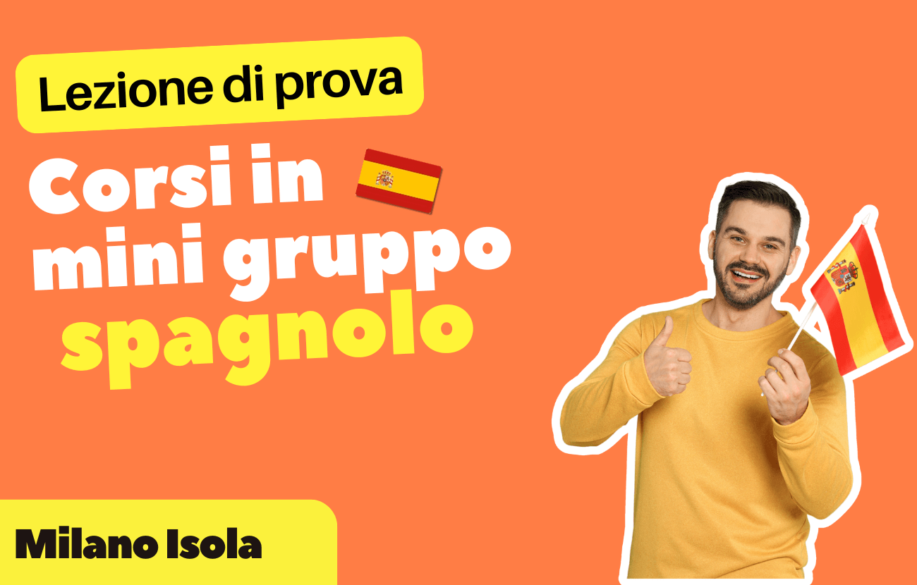 Lezione di prova corso in mini gruppo spagnolo